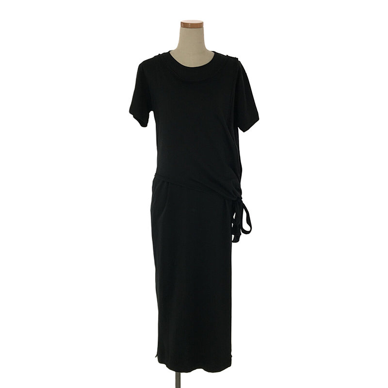 Twist Long Tee Dress カットソー ワンピース