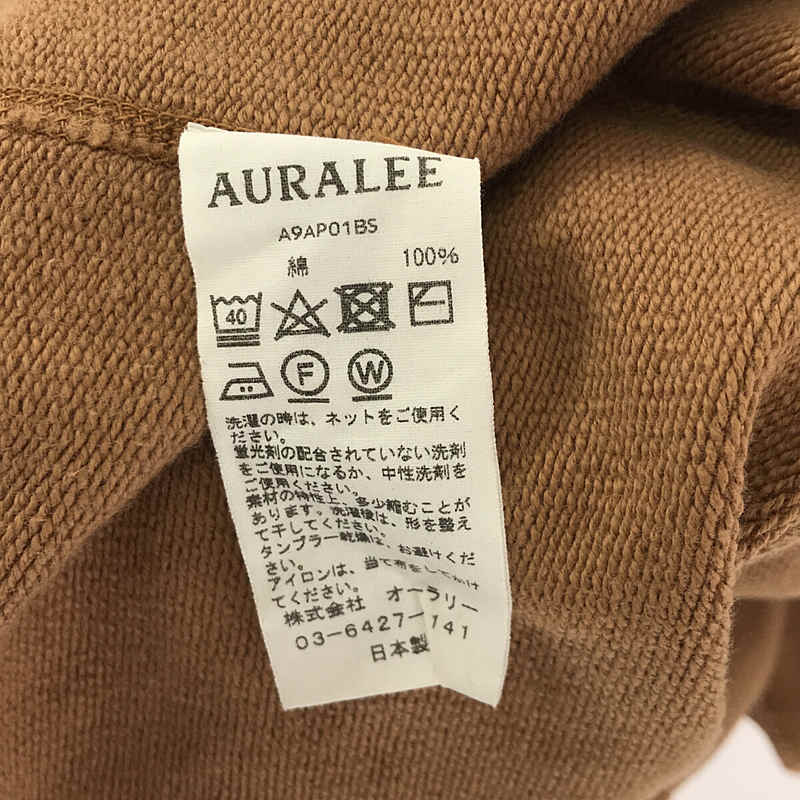 AURALEE / オーラリー SUPER SOFT HEAVY SWEATPARKA プルオーバーパーカー