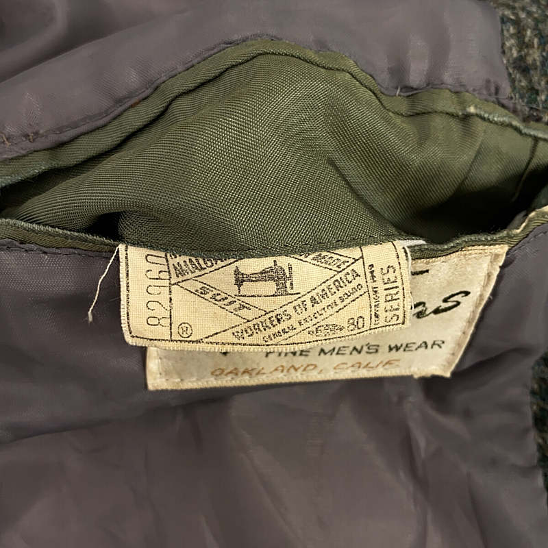 VINTAGE / ヴィンテージ古着 70s Harris Tweed / ハリスツイード 3B テーラードジャケット