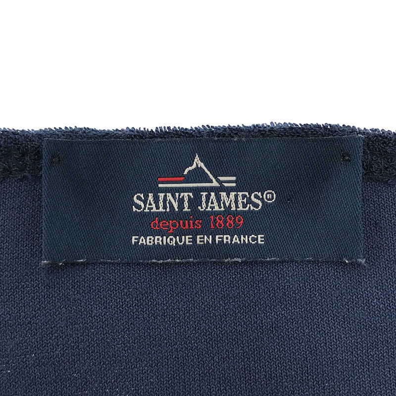 SAINT JAMES / セントジェームス OUESSANT MARINE ウエッソン マリン パイル バスクシャツ