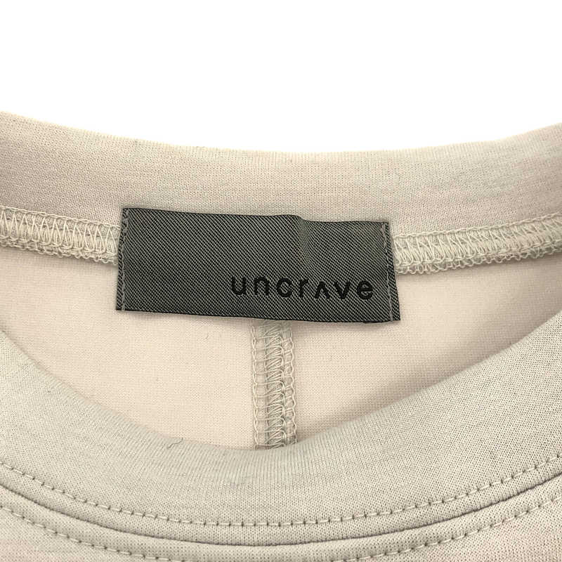 uncrave / アンクレイヴ サイドジップ スウェット プルオーバー