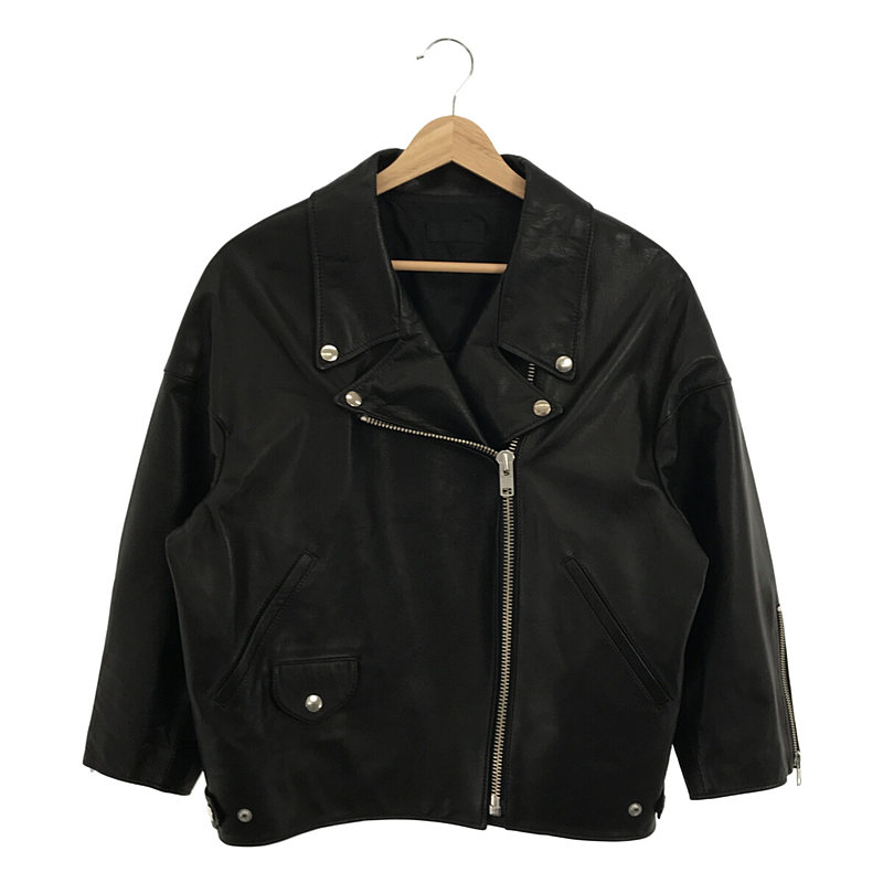 deuxieme classe レザーライダース(MY WHITE/マイホワイト deuxieme classe レザーライダース(MY WHITE/マイホワイト