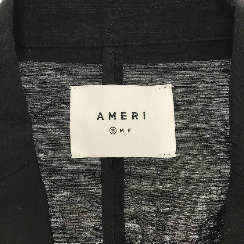 AMERI / アメリ WAVE LINE JACKET SET UP / セットアップ ショートジャケット / タックショートパンツ