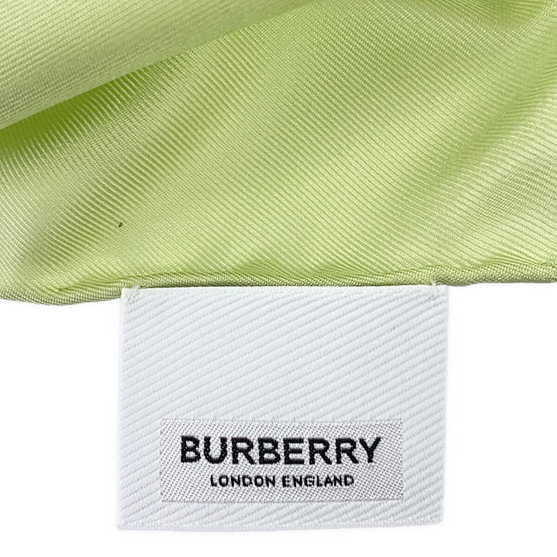 Burberry / バーバリー TBロゴ モノグラム シルク スクエア ストール スカーフ