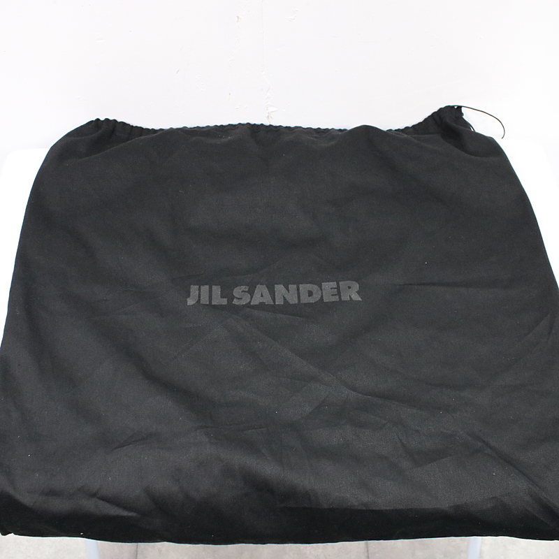 JIL SANDER / ジルサンダー 2wayドローストリングバスケットかごバッグ