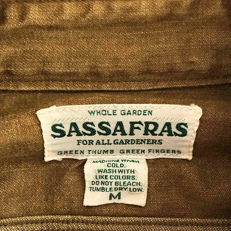 SASSAFRAS / ササフラス GARDENER SHIRT ガーデナーシャツ