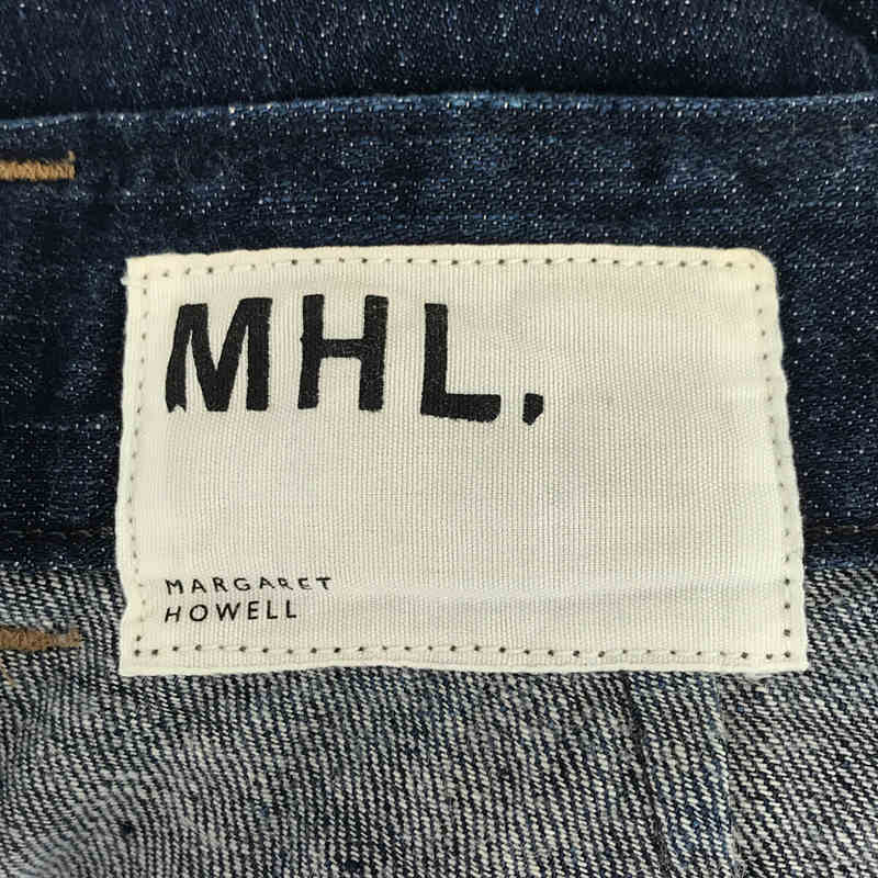 MHL. / エムエイチエルマーガレットハウエル CANTONOVERALLS ベルテッド デニムパンツ