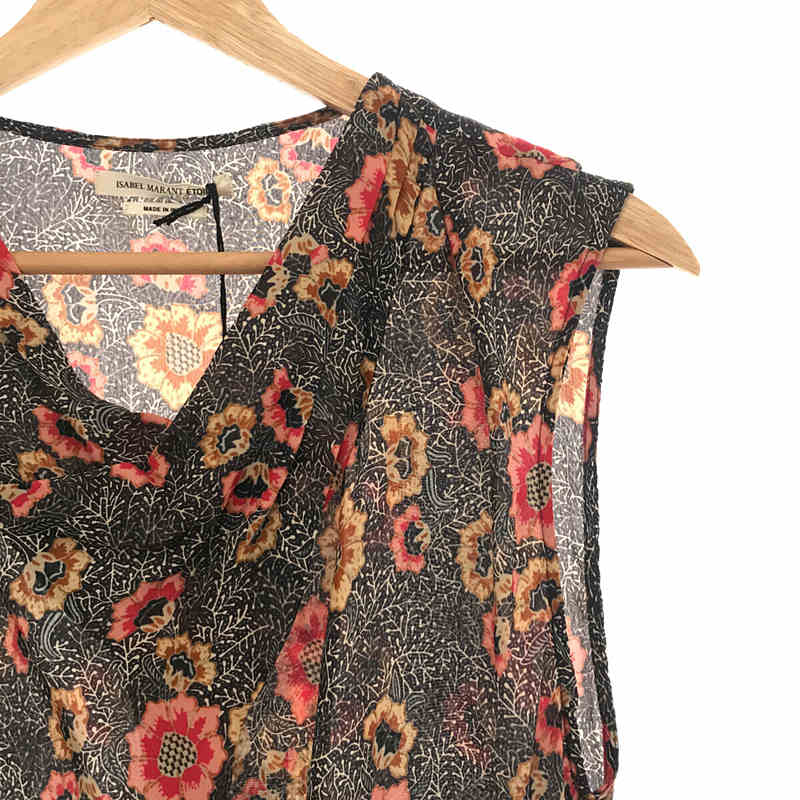 ISABEL MARANT ETOILE / イザベルマランエトワール フラワーノースリーブブラウス