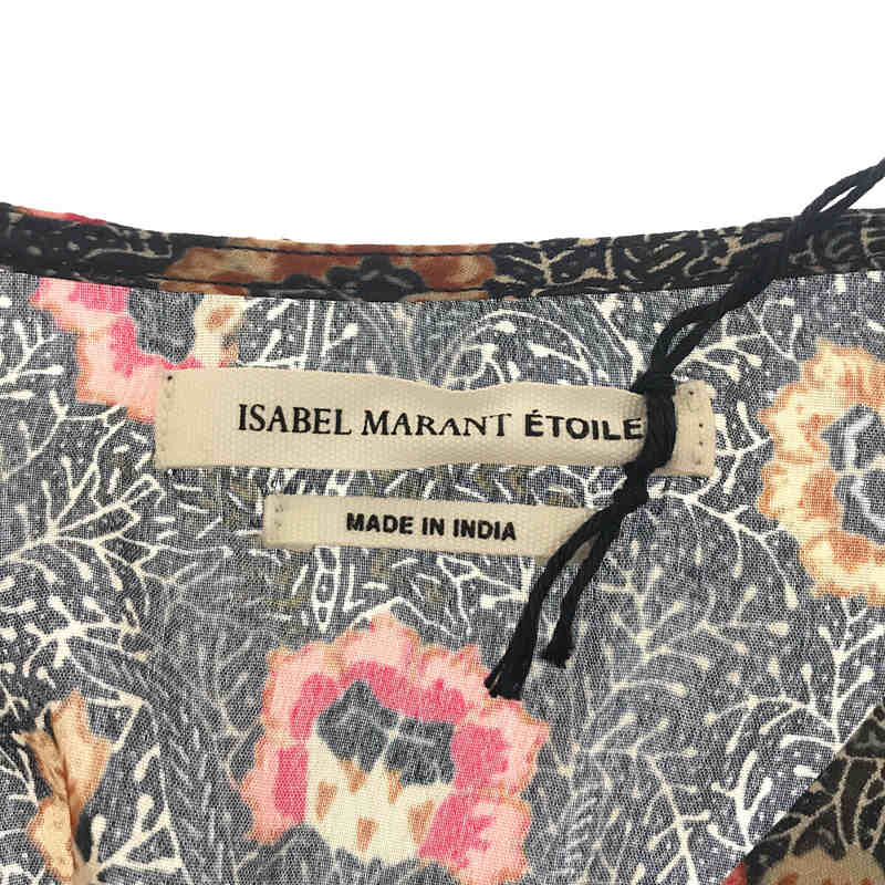 ISABEL MARANT ETOILE / イザベルマランエトワール フラワーノースリーブブラウス