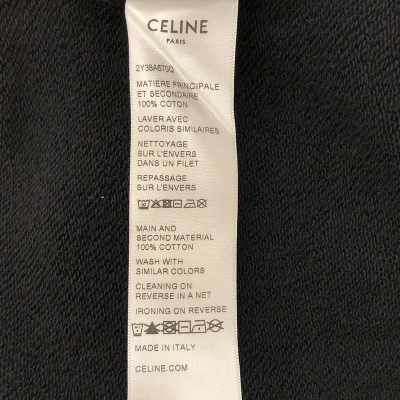 CELINE / セリーヌ オーバーサイズ ロゴプリント スウェット