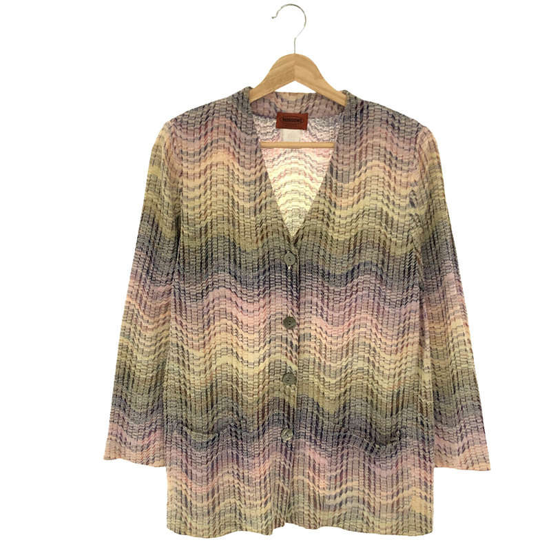 Vネック メッシュニット カーディガンMISSONI / ミッソーニ