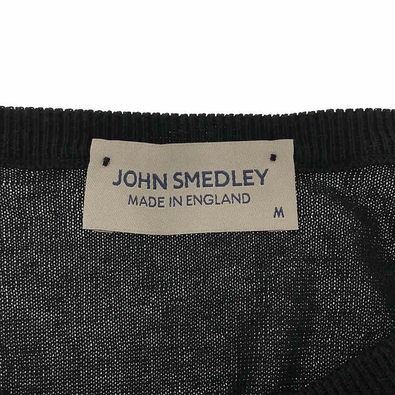 JOHN SMEDLEY / ジョンスメドレー シーアイランドコットン ニット ヘンリーネック Tシャツ