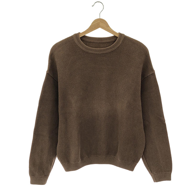 steven alan スティーブンアラン 別注 コットンボーダー クルーネック