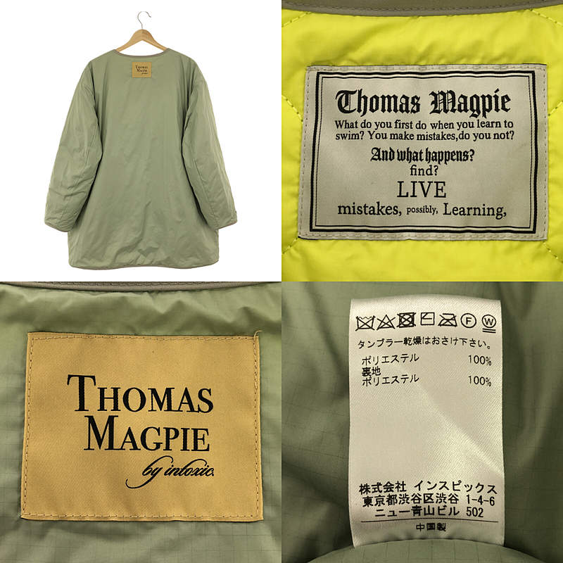 リバーシブル ミリタリー キルティング ライナーコートThomas magpie / トーマスマグパイ