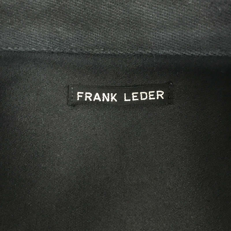 FRANK LEDER / フランクリーダー DEUTSCHELEDER COAT ジャーマンレザー チェスターコート