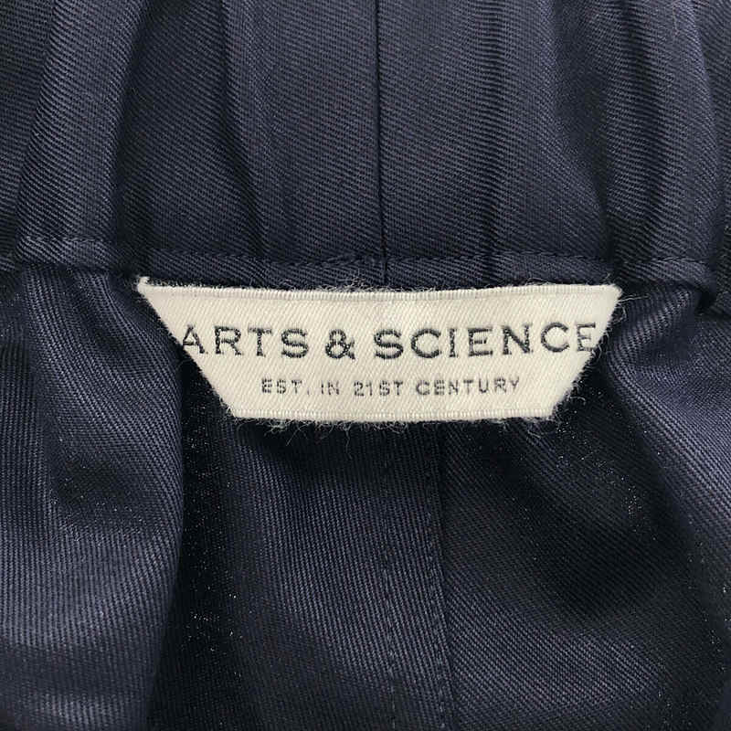 ARTS&SCIENCE / アーツアンドサイエンス シルク カシミヤブレンド イージースラックスパンツ