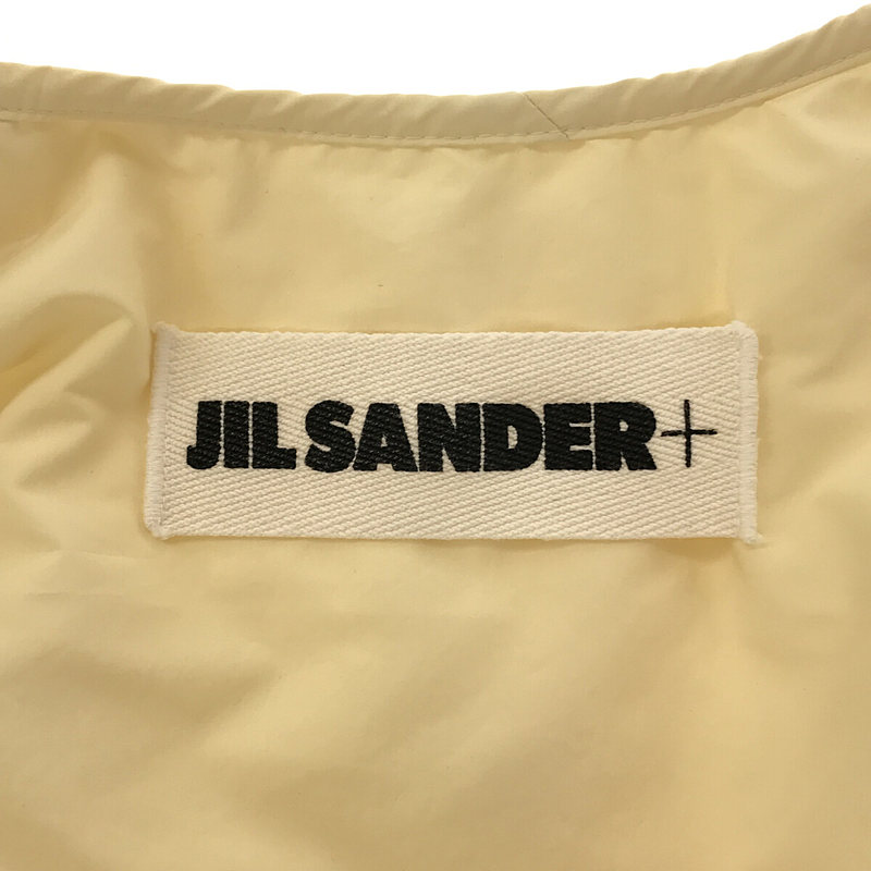 JIL SANDER+ / ジルサンダープラス キルティング ノーカラー ダウンジャケット
