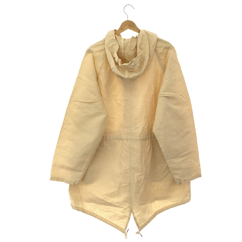 OUTIL / ウティ MANTEAU BIDOS “H.M” Vintage Bed Linen リネンモッズコート