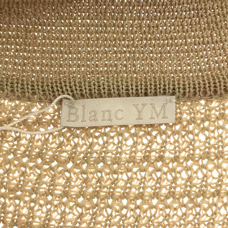 Blanc YM / ブランワイエム Skipper Knit Shirt　ニットシャツ