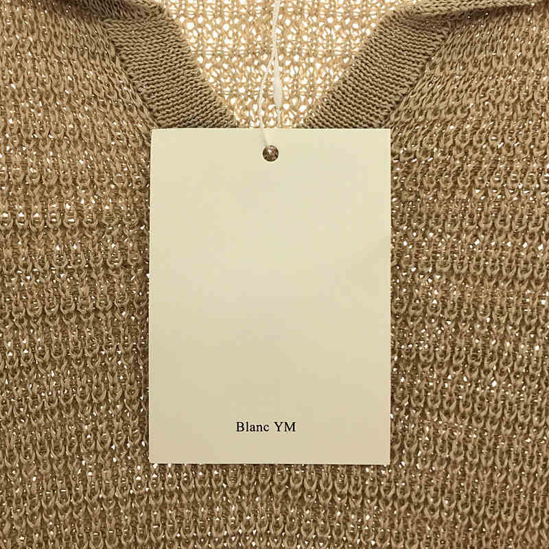 Blanc YM / ブランワイエム Skipper Knit Shirt　ニットシャツ