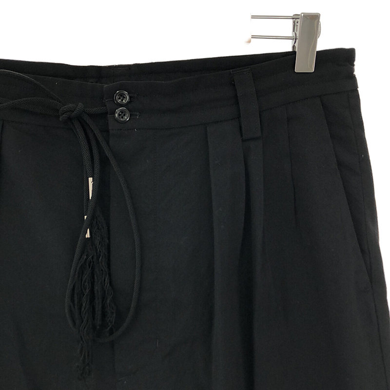 EDWINA HORL / エドウィナホール CORD PANTS / 3タックワイドテーパードパンツ