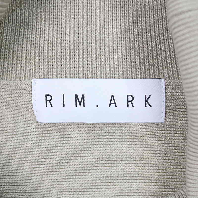 RIM.ARK / リムアーク Dolman wide knit tops ドルマンワイドニット
