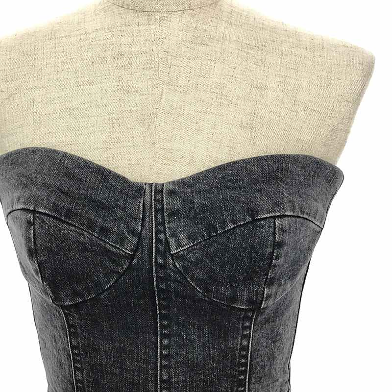 HOLIDAY / ホリデイ デニムビスチェ トップス