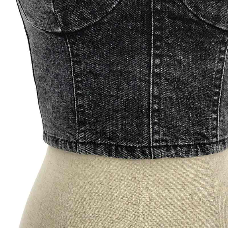 HOLIDAY / ホリデイ デニムビスチェ トップス