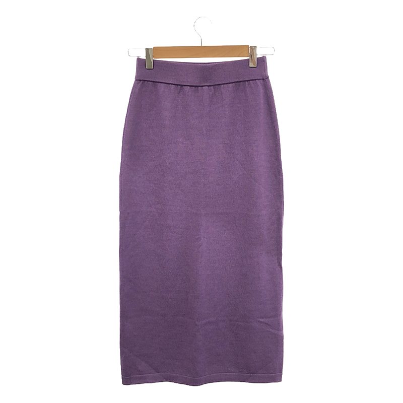 その他 ウール ハイゲージ ニットスカート