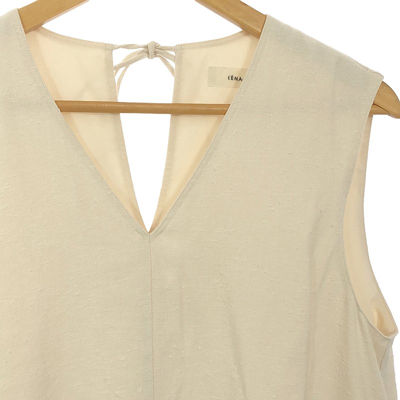 IENA / イエナ Mi バックリボンAラインワンピース / 総裏地