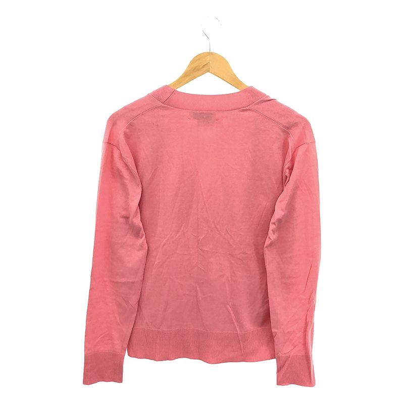 ebure / エブール × Ron Herman ロンハーマン別注 アンサンブル セミハイツイストコットン ハイゲージ Vネック ニットカーディガン / Vネック ニットベスト