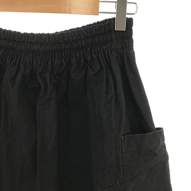 atelier naruse / アトリエナルセ 2022AW cotton patch pocket skirt コットン パッチ ポケット ギャザー スカート