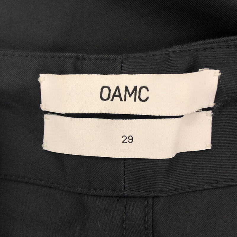 OAMC / オーエーエムシー コットン ドローストリング パンツ