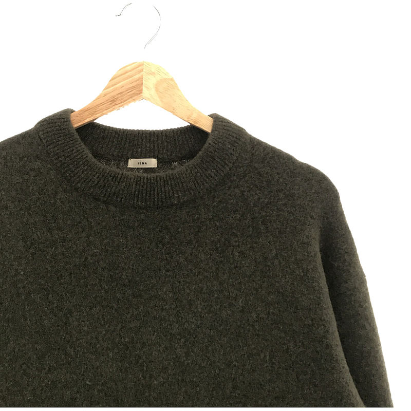 IENA / イエナ 2022AW ニットミニワンピース エルボーパッチ