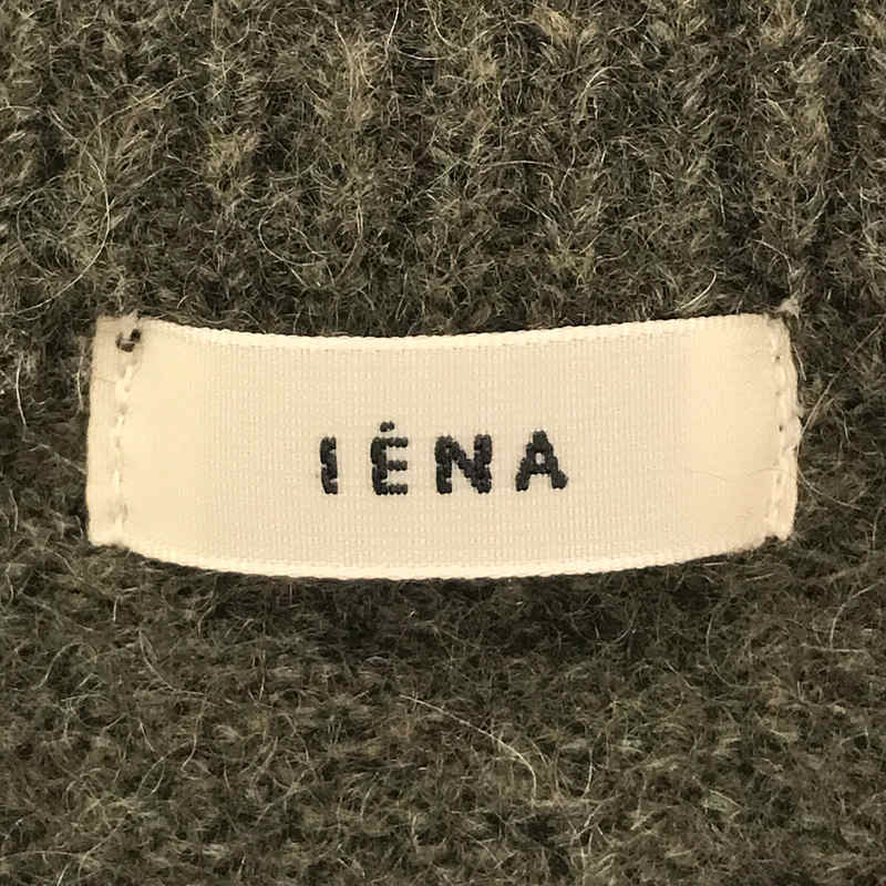 IENA / イエナ 2022AW ニットミニワンピース エルボーパッチ