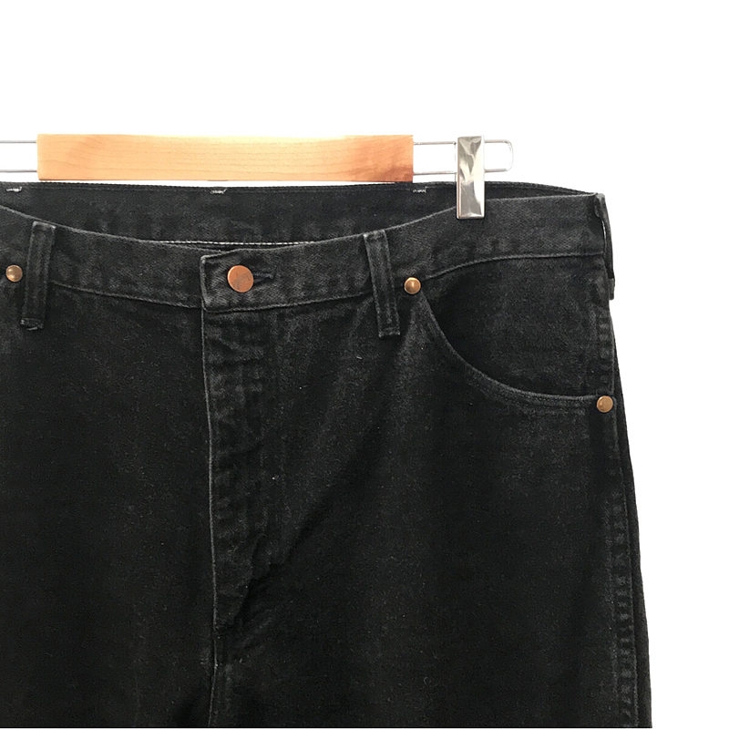 WRANGLER / ラングラー 80s 〜 VINTAGE ヴィンテージ USA製 13MWZWK 5P ブラック デニム パンツ