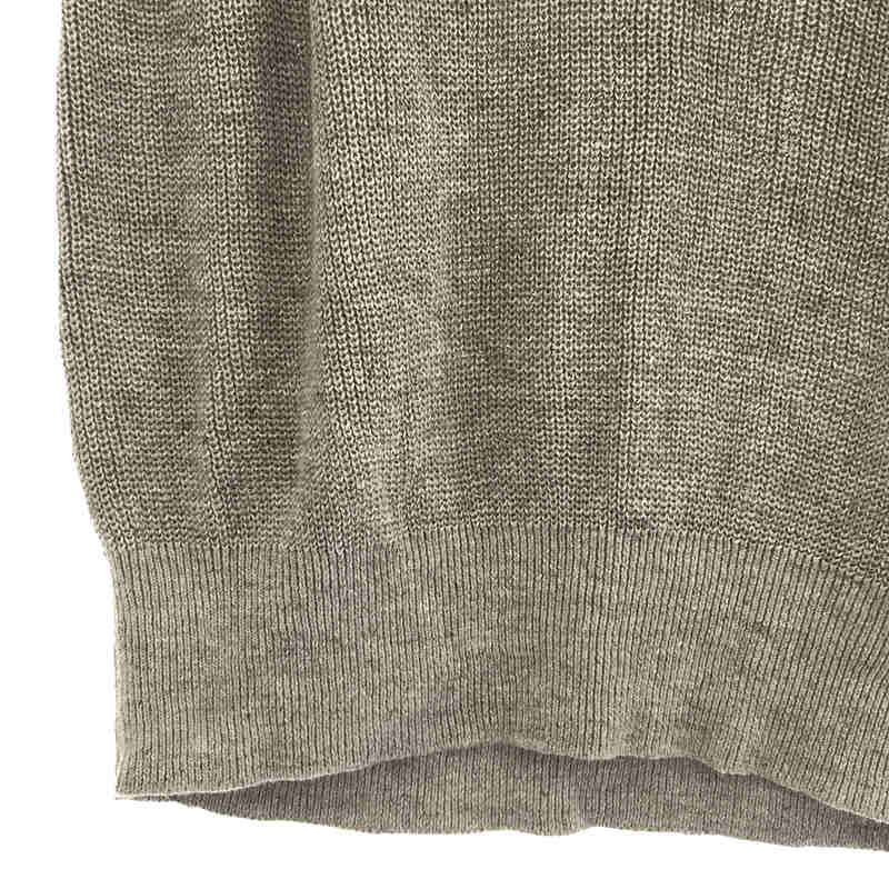 IENA / イエナ 2022SS Pashaリネンコットン片畦ニットベスト