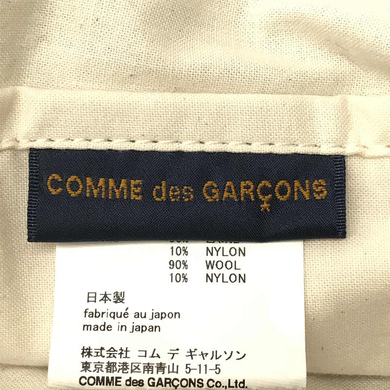 COMME des GARCONS / コムデギャルソン クマ ウール ハンドバッグ