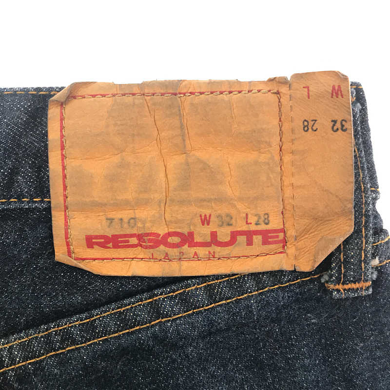 RESOLUTE / リゾルト 710 コットン 5P セルビッチ デニム パンツ