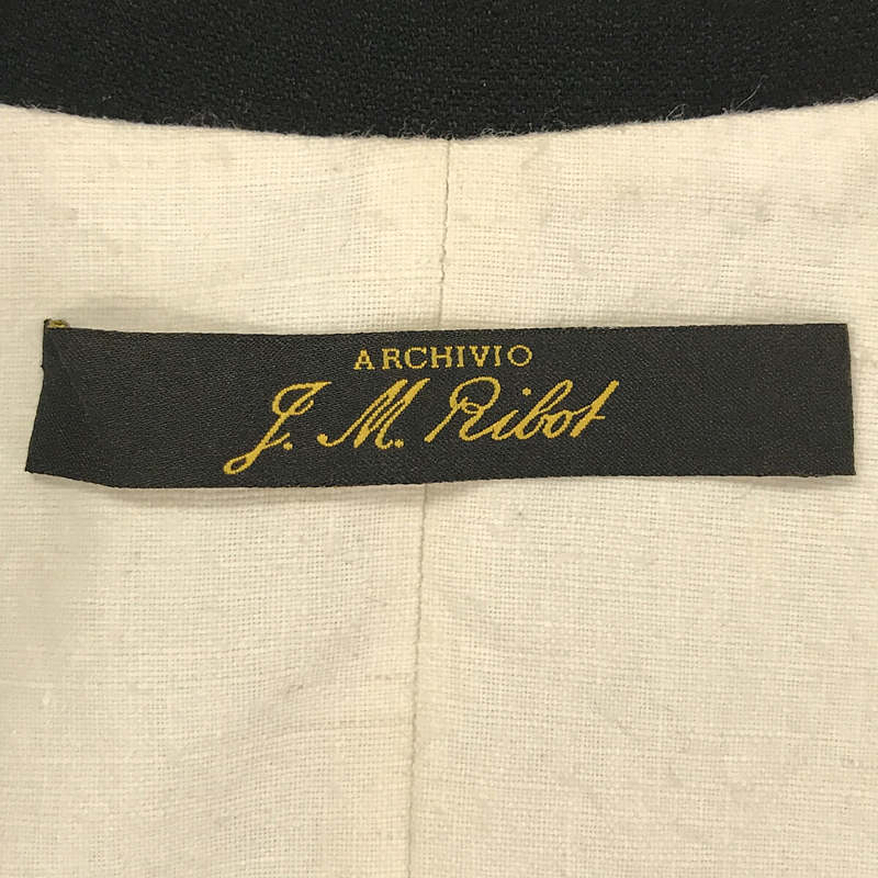 ARCHIVIO J.M.Ribot / アルキビオジェイエムリボット 2020SS G16 Blazer ブレザー ジャケット Li/Wo/Co