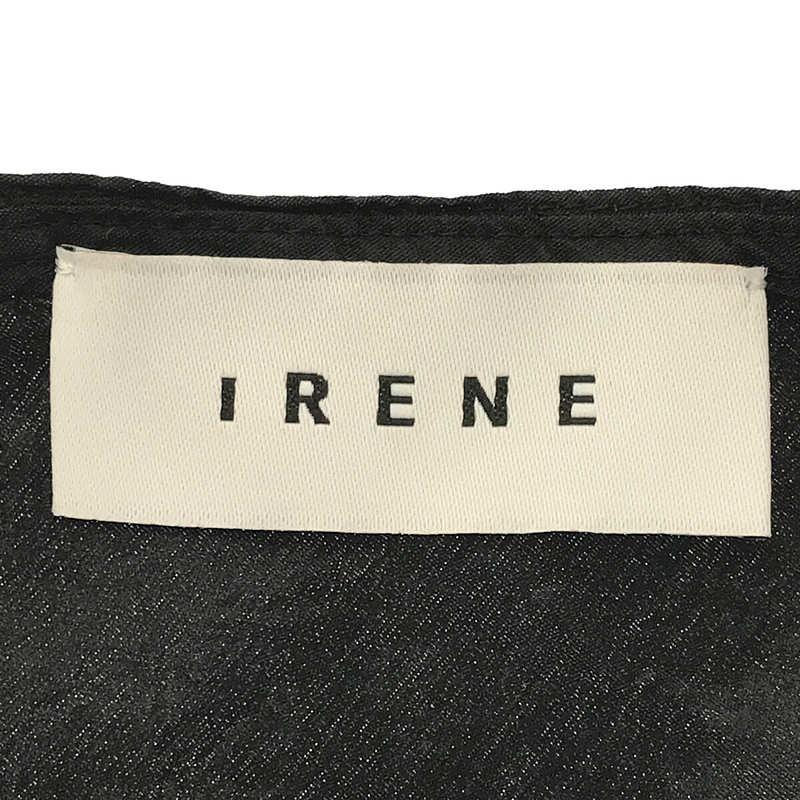 IRENE / アイレネ シルク タフタ フリル ギャザー 変形 トップス