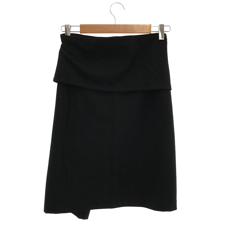 COMME des GARCONS / コムデギャルソン シックパンク / ウールギャバ ラップスカート