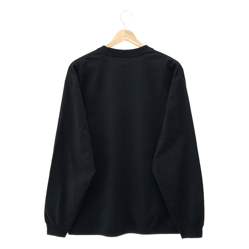 ラッピング無料】 ENNOY トップス LONG XL TEE RIB HEM SLEEVE