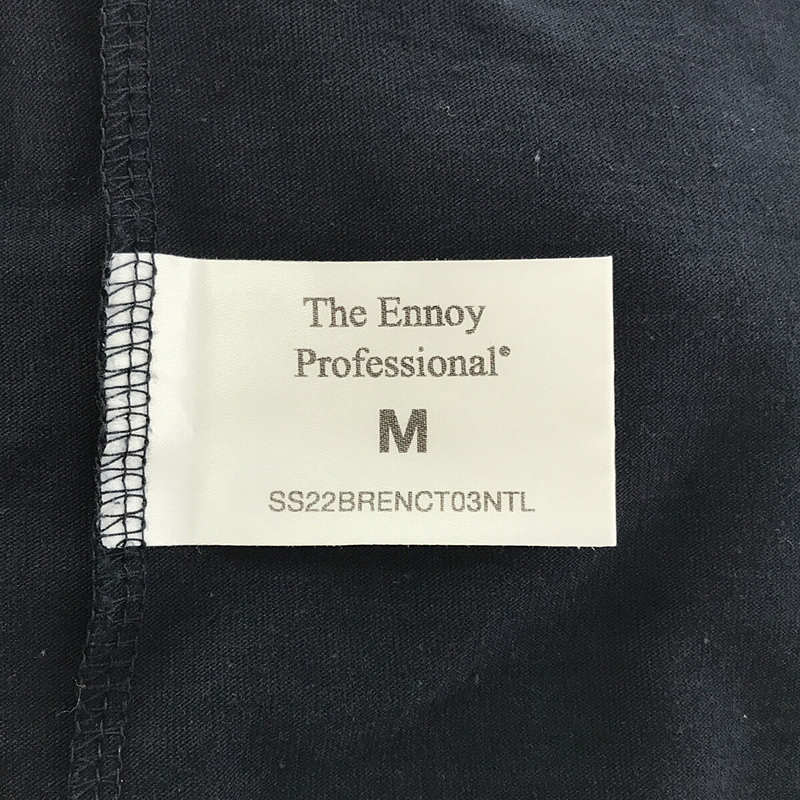 The Ennoy Professional / ザエンノイプロフェッショナル 2022SS LONG SLEEVE HEM RIB TEE ロング スリーブ ヘム リブ Tシャツ