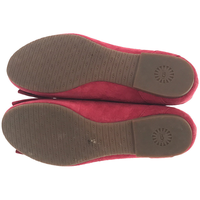 UGG / アグ ROHEN ローヘン スエードレザー リボン フラット パンプス