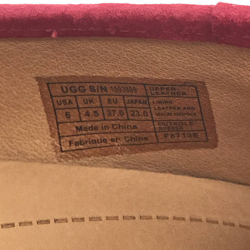 UGG / アグ ROHEN ローヘン スエードレザー リボン フラット パンプス