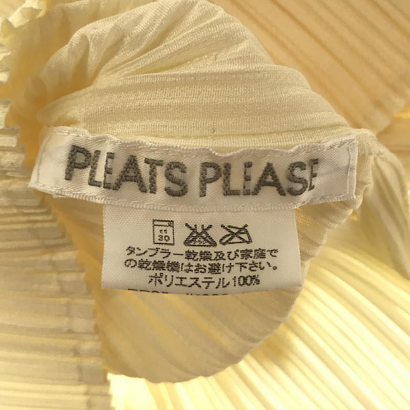 PLEATS PLEASE ISSEY MIYAKE / プリーツプリーズイッセイミヤケ プリーツ ハイネック ノースリーブ カットソー