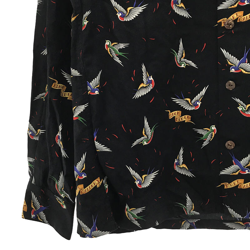 タグ付き チバユウスケ着用 SWALLOW SHIRT-ARTWORK by H.U. スワロー