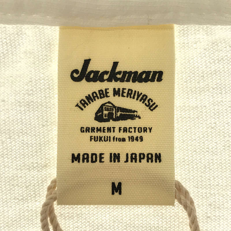 JACKMAN / ジャックマン Pocket T-shirt コットン ポケット Tシャツ