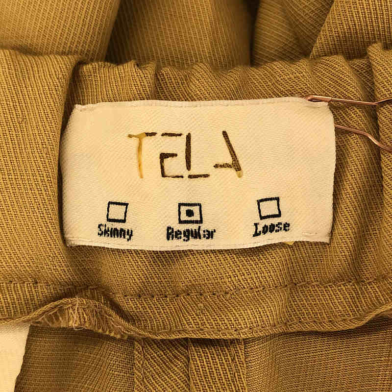 TELA / テラ イタリア製 リネン混 イージーパンツ
